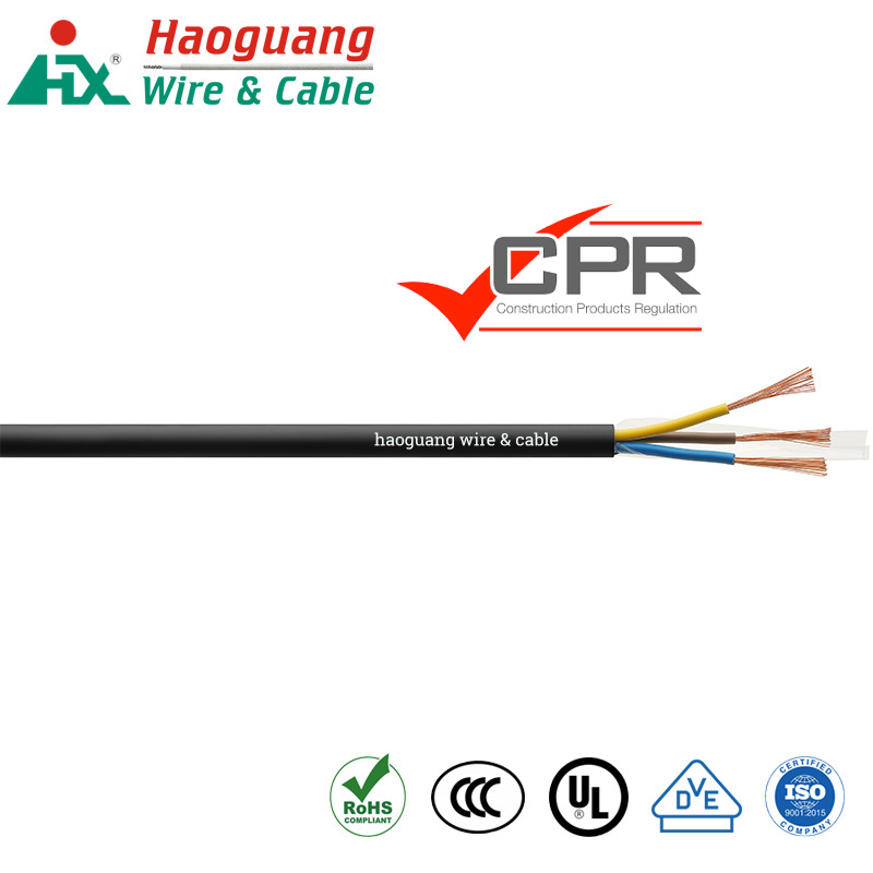 Haoguang-kabel: CPR-compatibel