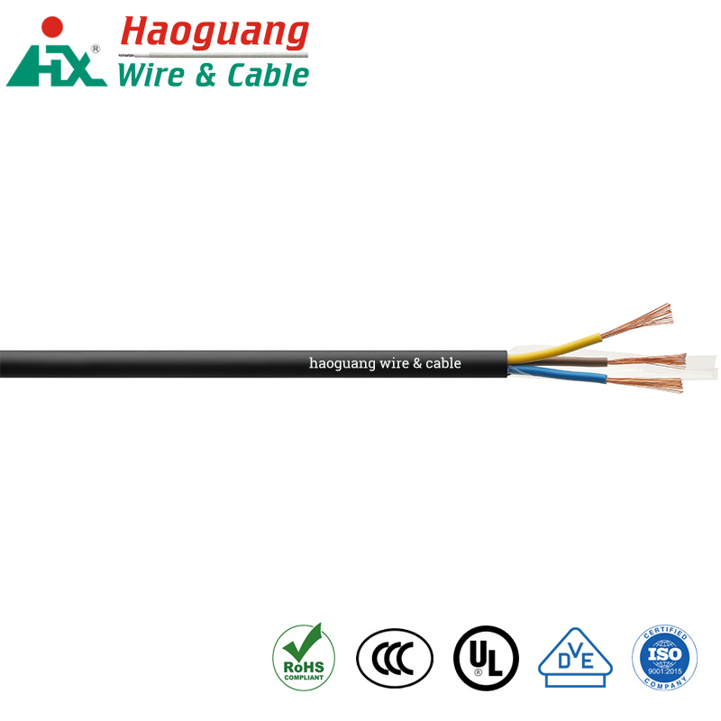 CCC 60227 IEC 53 (RVV) PVC-mantel meeraderige kabel